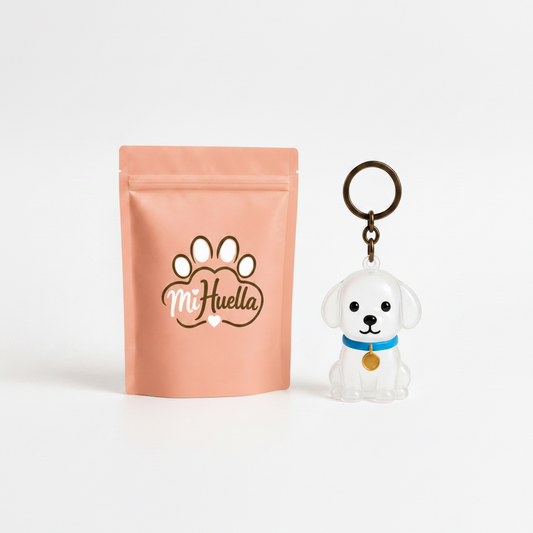 MiHuella Memorial Capsule Keychain