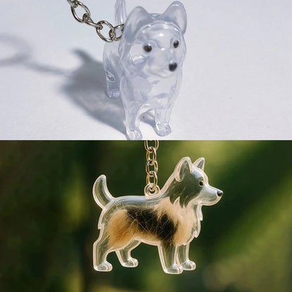 MiHuella Memorial Capsule Keychain
