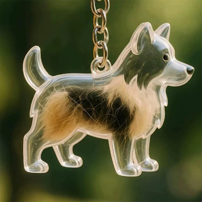 MiHuella Memorial Capsule Keychain